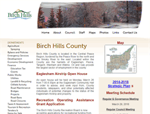 Tablet Screenshot of birchhillscounty.com